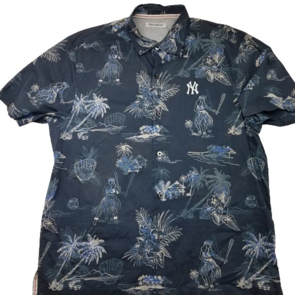 ny yankees hawaiian shirt